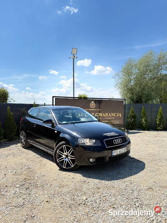 Audi A3 8P 2004r 20TDi BKD 140 SLine Super stan