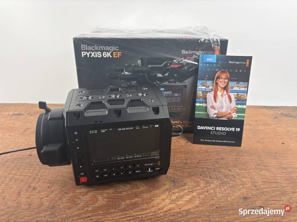 Kamera Blackmagic Design PYXIS 6K małopolskie Skomielna Czarna