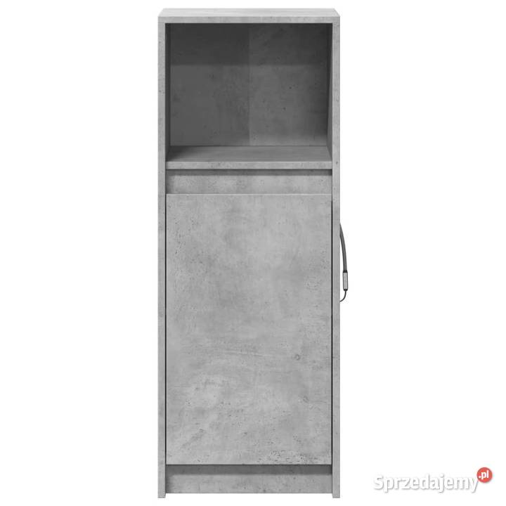 Szafka z LED szarość betonu 38x34x100 WM852169 sprzedam