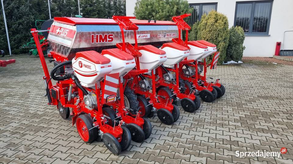 Pneumatyczny siewnik HMS 6 rzędowy do kukurydzy Maszyny rolnicze Ciechanów