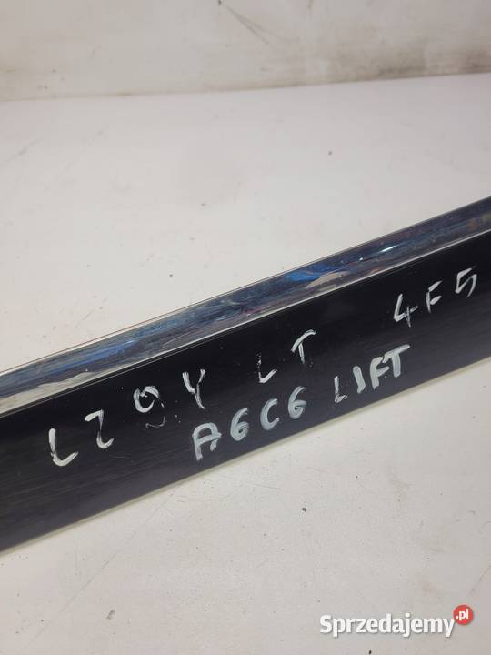 LISTWA DRZWI DOLNA LEWY TYŁ AUDI A6 C6 LIFT LZ9Y Przystajń