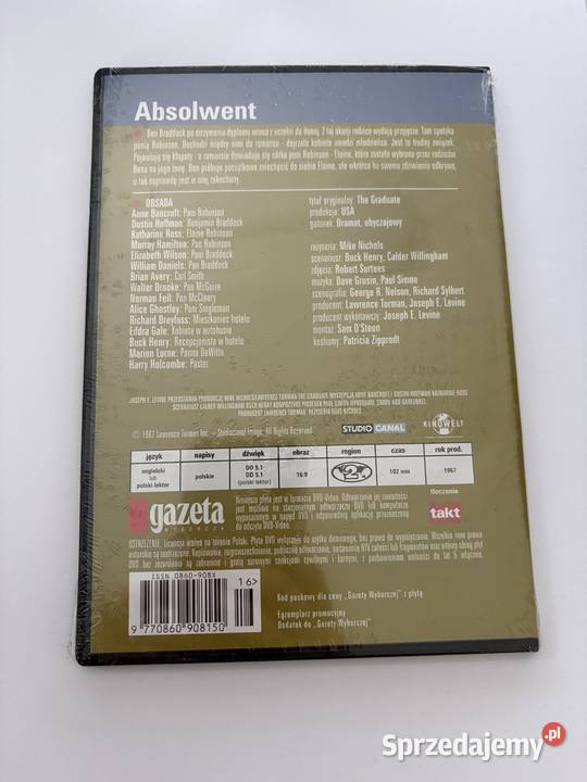 Absolwent The Graduate Warszawa sprzedam