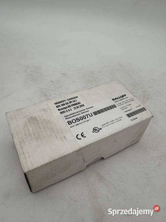 Balluff BOS007U BOS 18MGU1PFS4Y Photoelectric Warszawa sprzedam