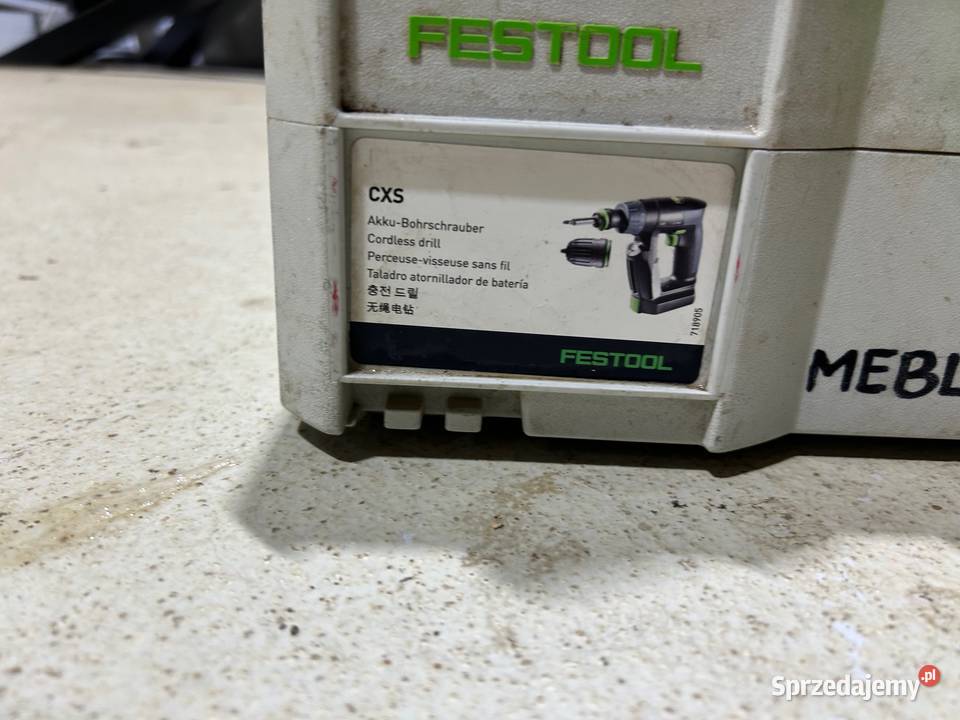Akumulatorowa wiertarko wkrętarka Festool CXS Wadowice