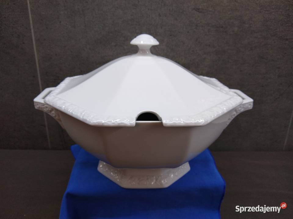 Waza do zupy Rosenthal Biała Maria 28 l Kalisz