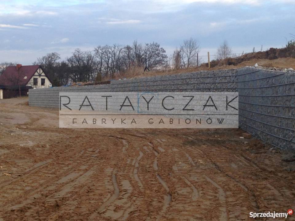 Słupek wys 250m Słup Gabiony GABION GABIONOWY Ogrodzenia i bramy kujawsko-pomorskie