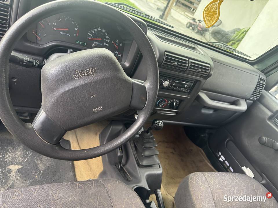 Jeep Wrangler TJ 40 R6 2002 4x4 Hardtop nieuszkodzony podkarpackie Sędziszów Małopolski