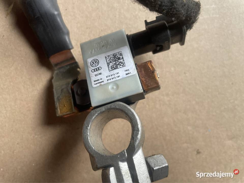 8T0915181 Klema minusowa Audi a5 8t a4 b8 a6 a7 Rok produkcji 2013 Szczecin