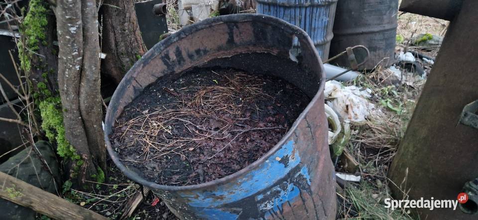 Lepik smoła 400litrów kociołek Przywidz