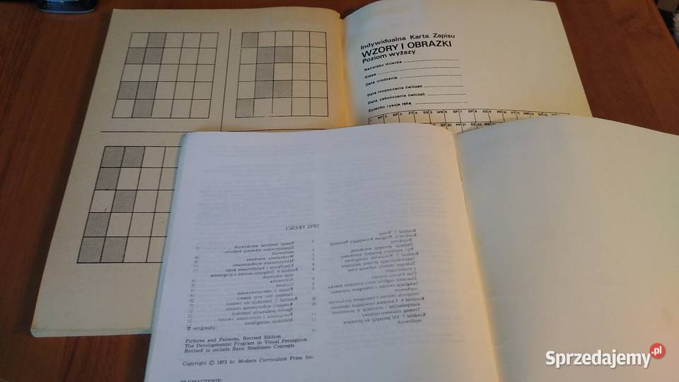 Wzory i obrazki program rozwijający percepcję Gdańsk