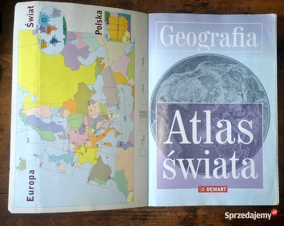 Geografia Atlas świata Demart Kultura i Rozrywka wielkopolskie Drawsko