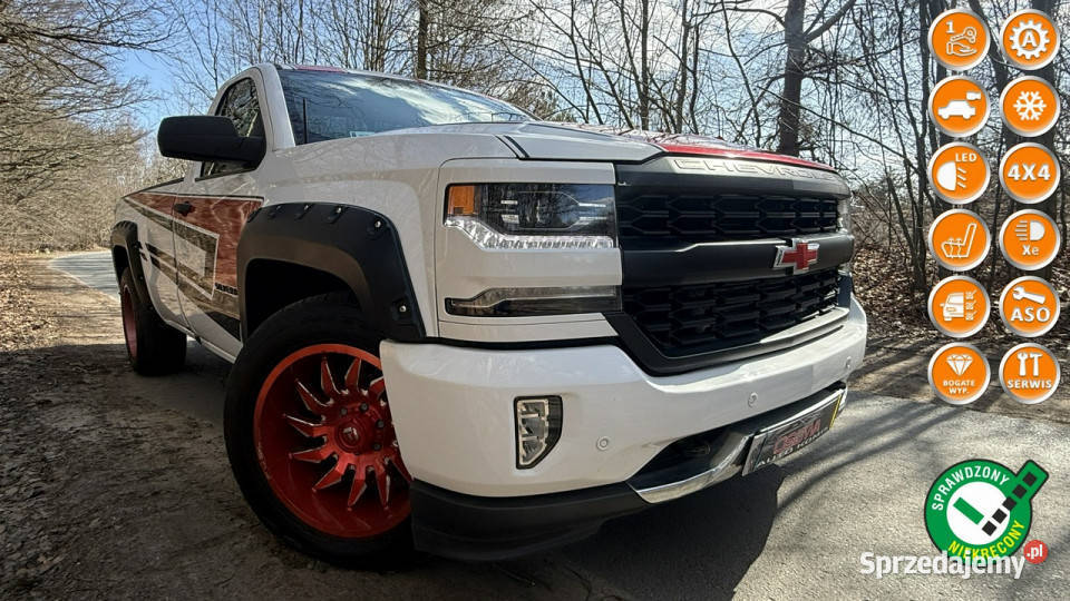 Chevrolet Silverado 53v8 Turbo 502 ledy bi xenon Gdańsk