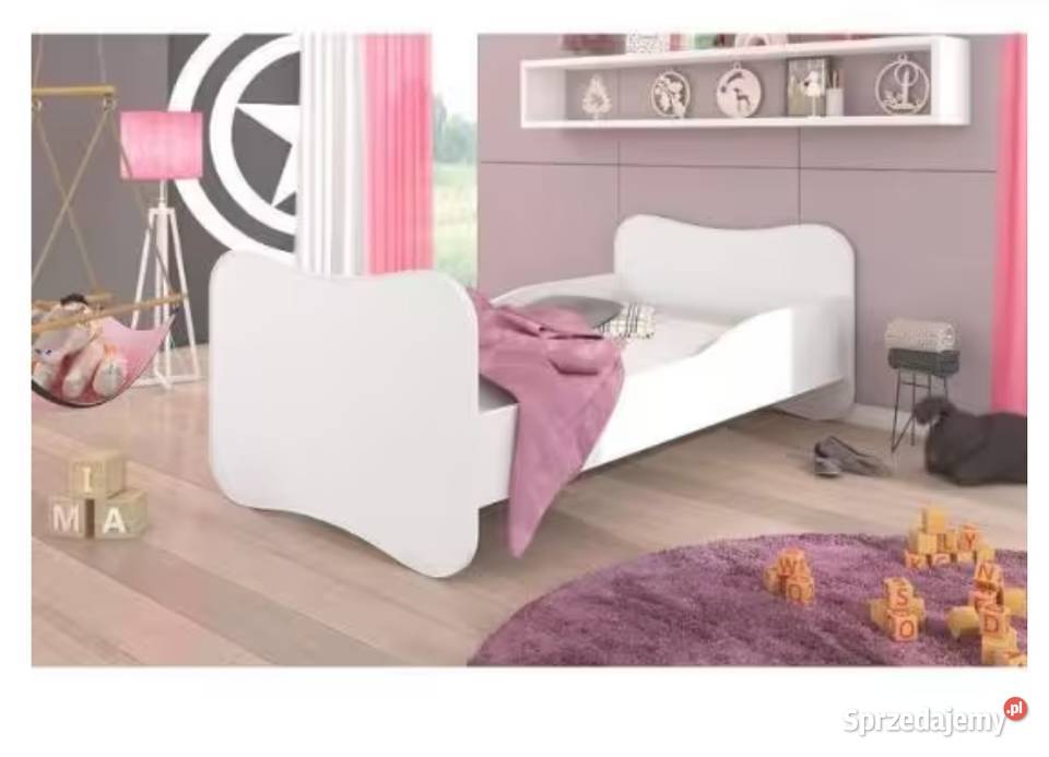 Nowe Łóżko Dziecięce Gonzalo Biały 140 materac małopolskie Kraków