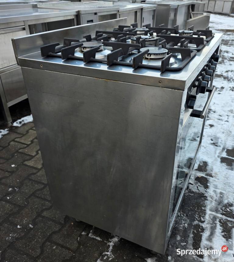 Kuchnia Gaz 5 Pal z Piekarnikiem Elekt HENDI Gastronomia Nowe Skalmierzyce