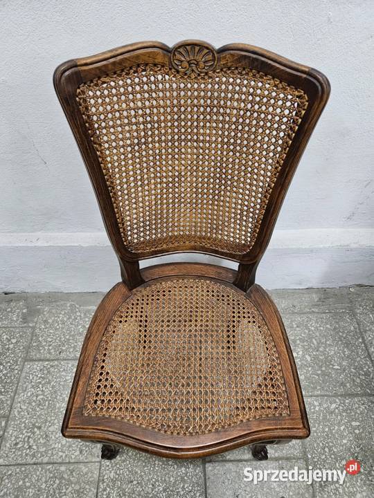 Piękne francuskie krzesła ludwikowskie Komplet 8 Krzesła Nowy Sącz