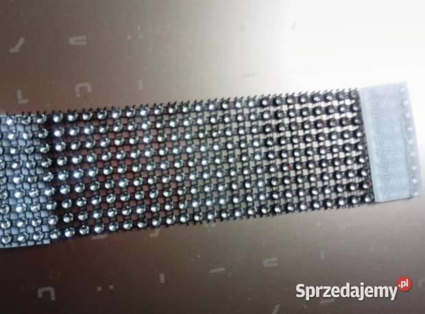 Tuby upięcia firan srebrne cyrkonie Chrzanów