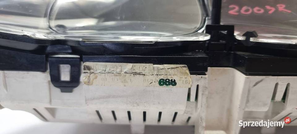 LICZNIK ZEGAR MERCEDES SL500 R230 A2305404511 kujawsko-pomorskie Lipno
