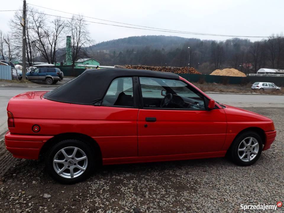 FORD ESCORT CABRIO MK5 16 EFI NOWY LAKIER sprzedam
