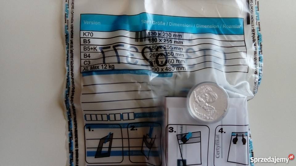 Moneta srebrna 10 2016 r Polska Reprezentacja