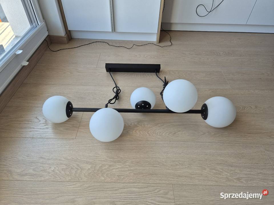 Lampa wisząca Maddie czarna 5 x E14 Lamkur mazowieckie Warszawa sprzedam