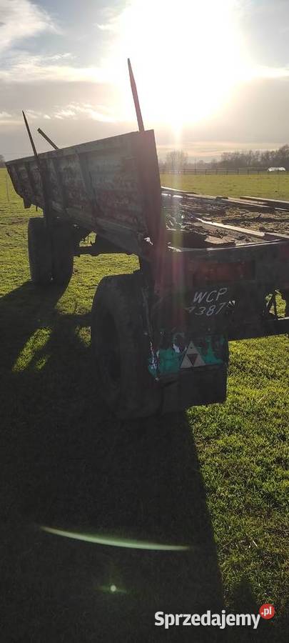 Przyczepa rolnicza uszkodzony Zbytowa sprzedam