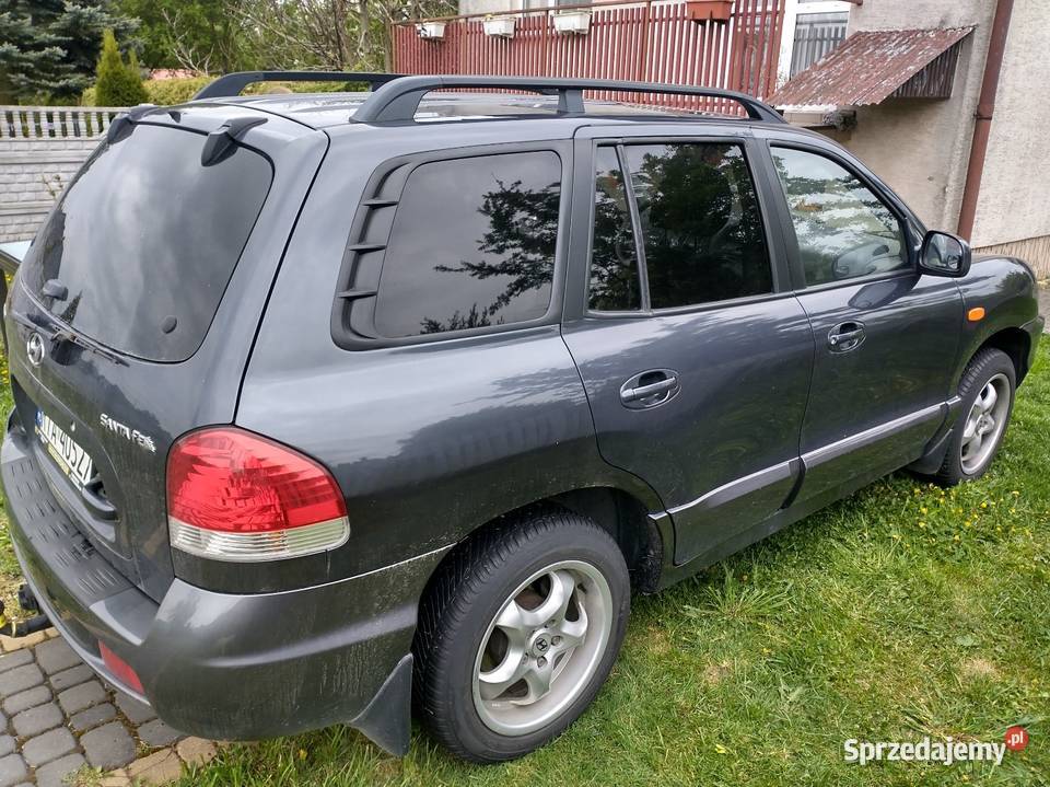 Hyundai Santa Fe benzyna czarny