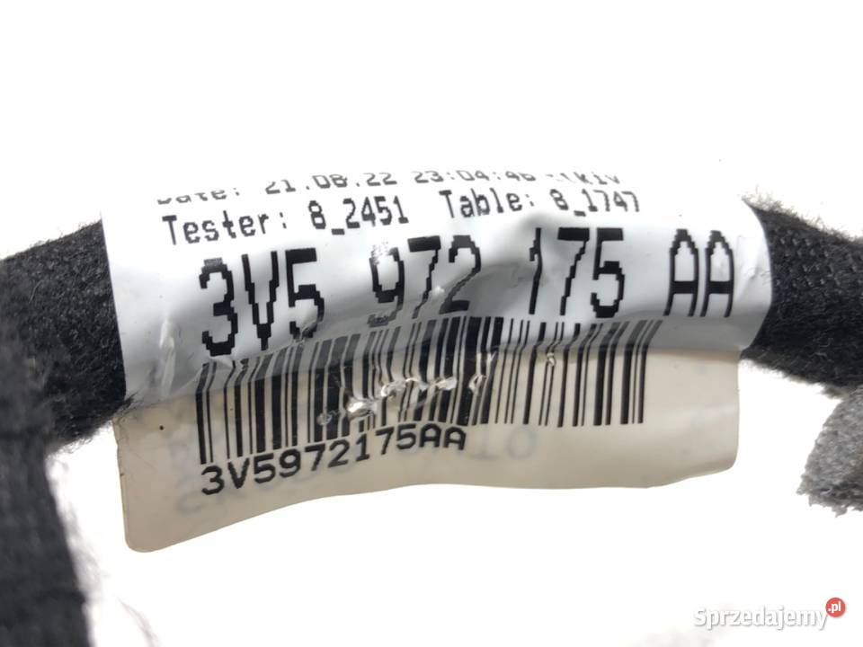 WIĄZKA KLAPY SKODA SUPERB III 3V5972175AA 20 200 podkarpackie