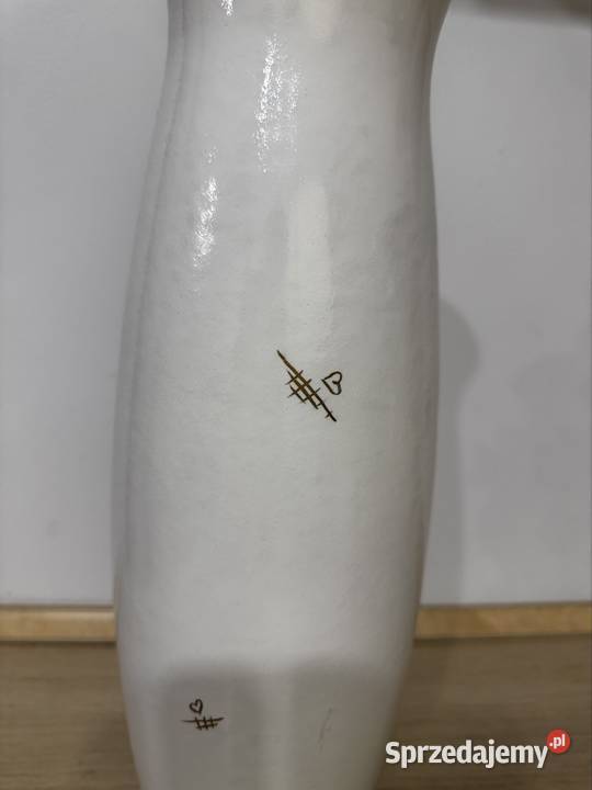 Elegancki ręcznie wykonany ceramiczny wazon Nowy Tomyśl