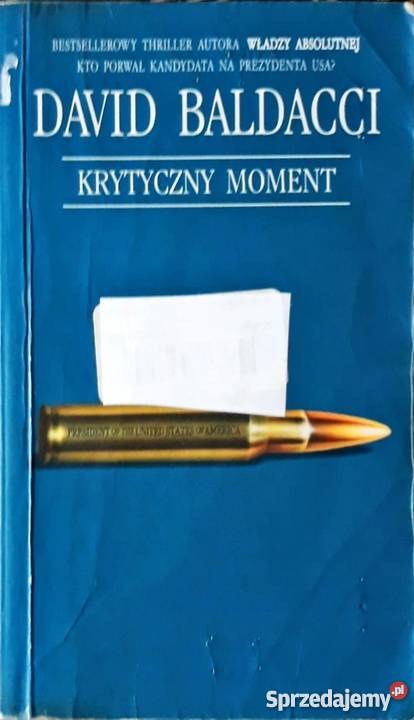 KRYTYCZNY MOMENT - BALDACCI DAVID