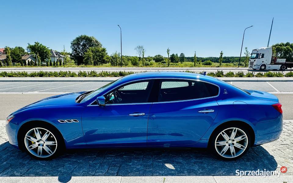 Maserati Quattroporte Q4 30 V6 WYJĄTKOWY kolor 410KM Warszawa