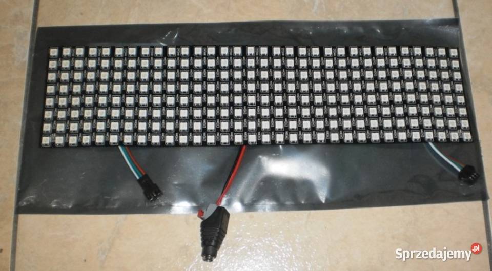Matryca 8x32 wyświetlacz LED RGB WS2812B małopolskie Olkusz