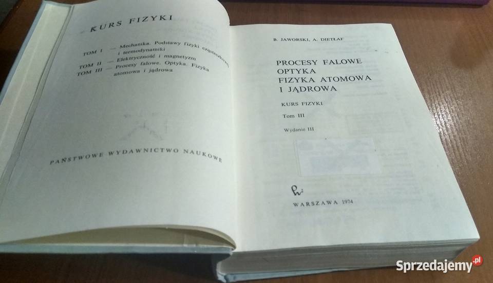 Procesy falowe optyka fizyka atomowa i jądrowa pomorskie Gdańsk