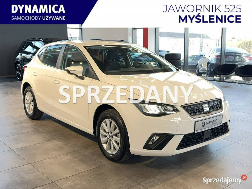 Seat Ibiza VAT 23 Style 10TSI 95 M5 2024 r salon elektryczne lusterka małopolskie Myślenice