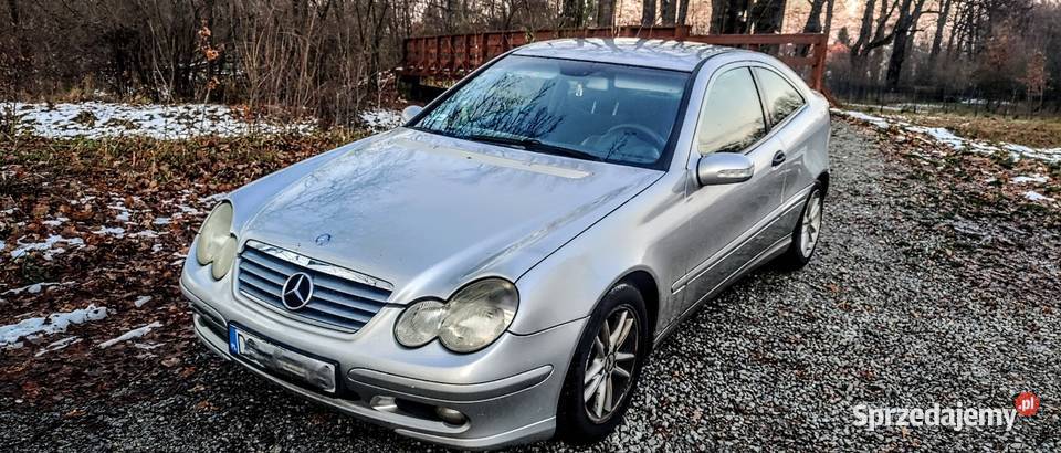 Mercedes C180 Kompresor 03r klima NOWY ROZRZĄD Wrocław