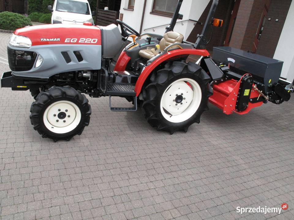 Mini Traktorek Yanmar EG220 4X4 22 Wspomaganie lubelskie