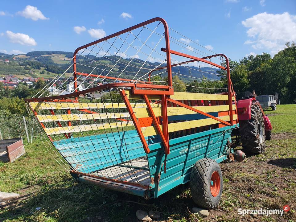 Przyczepa samozbierająca Steyr Hamster 801 Przyczepy rolnicze Kobyłczyna sprzedam