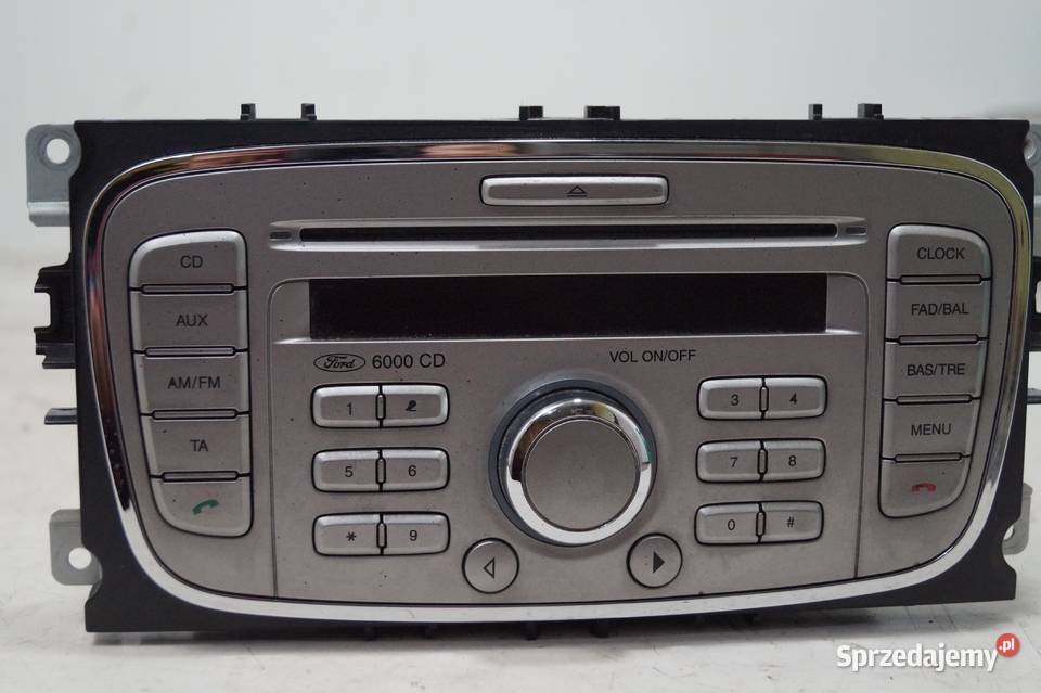 Radio 6000 CD Ford Mondeo Mk4 8S7T18C815AA Z Kodem AM4