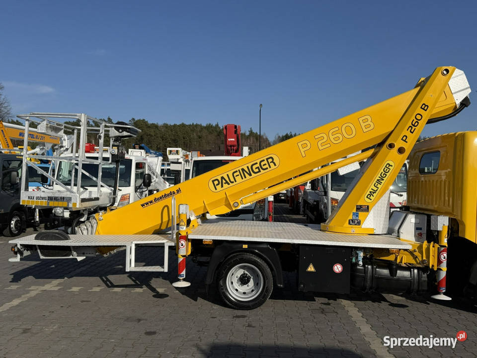 Nissan Cabstar Zwyżka Podnośnik Koszowy pełny VAT świętokrzyskie Widełki