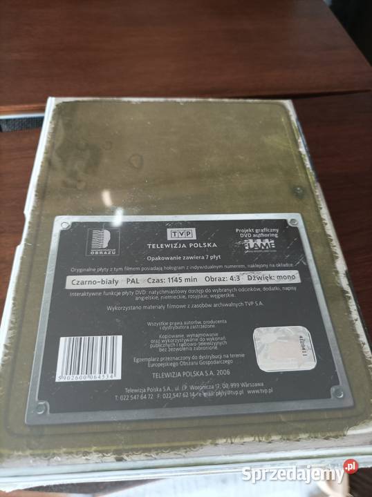 Czterej pancerni i pies 7 płyt DVD nowe Płock