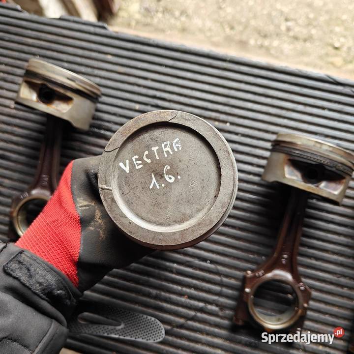Tłoki Opel Vectra 16 b osobowe sprzedam