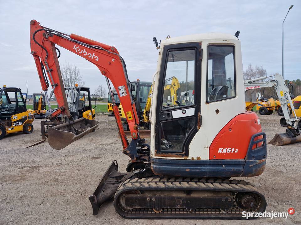Minikoparka Kubota KX 613 2011r 26 tony Koparki Ryżki sprzedam