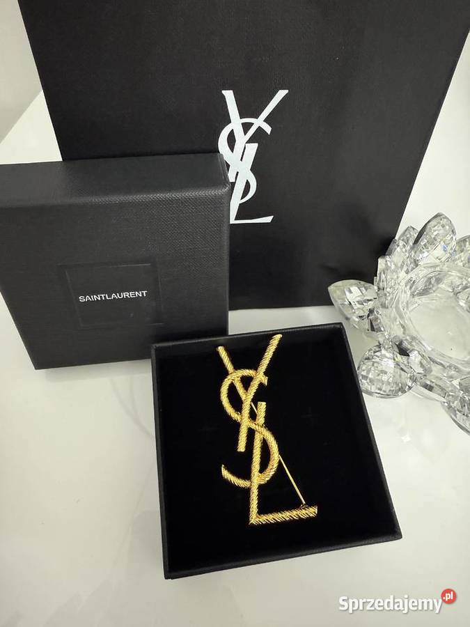 Broszka Saint Laurent Bażyny