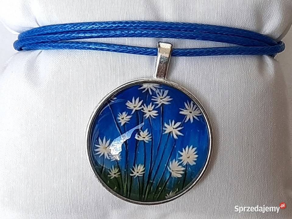 Wisiorek grafika pod szkłem Wisiorki Łódź