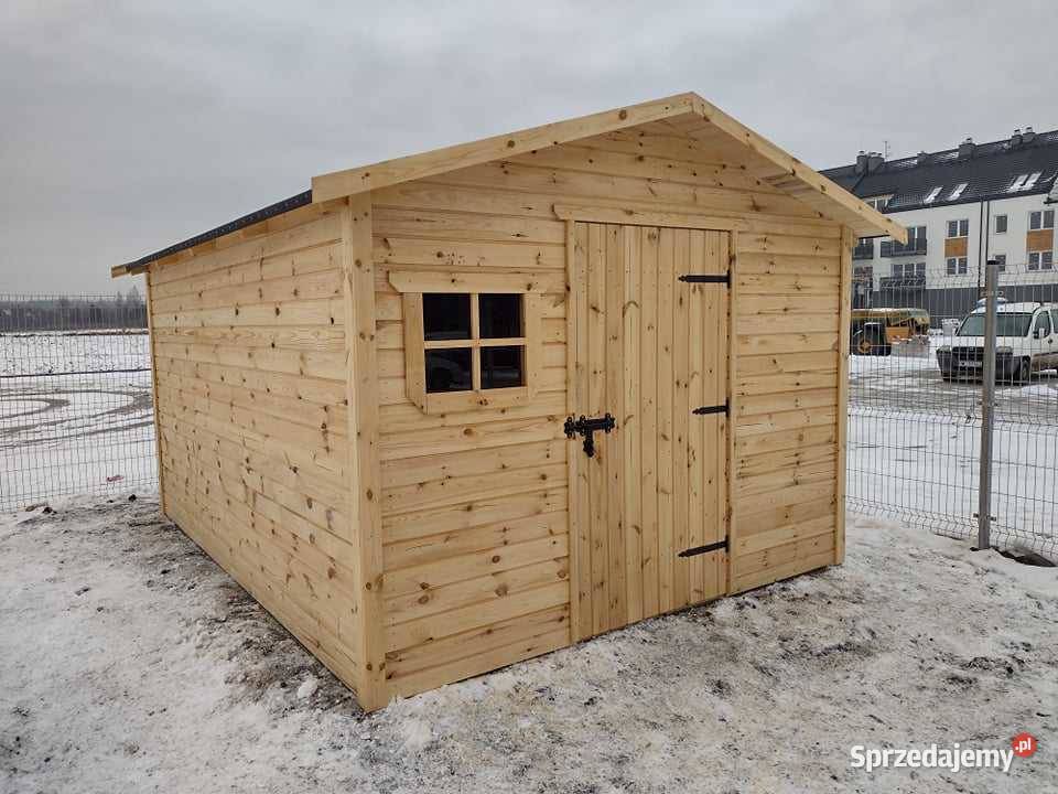 Domek narzędziowy ogrodowy wymiary 3x3 transport Oława sprzedam