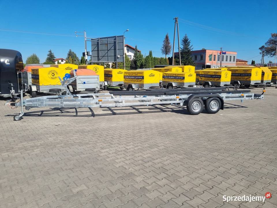 Przyczepa ciężarowa do łódki nowa Podłodziowa Przyczepy i naczepy Lesznowola