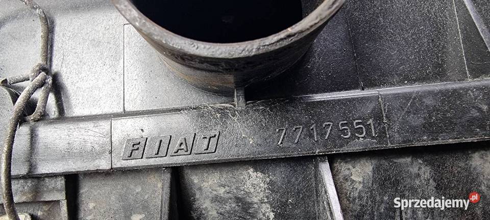 OBUDOWA FILTRA FIAT SEICENTO 7717551 osobowe Części samochodowe Lipno