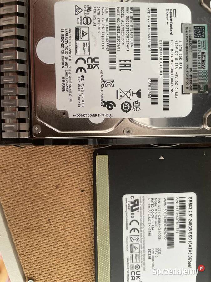 Dyski pamięci nowe Wiele sztuk Szczecin sprzedam