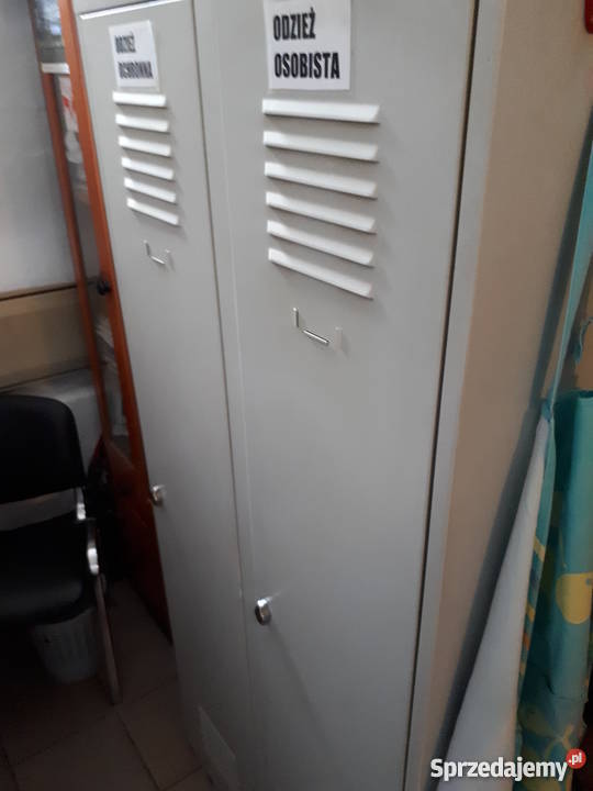 Szafka ubraniowa metalowa Wrocław wyposażenie