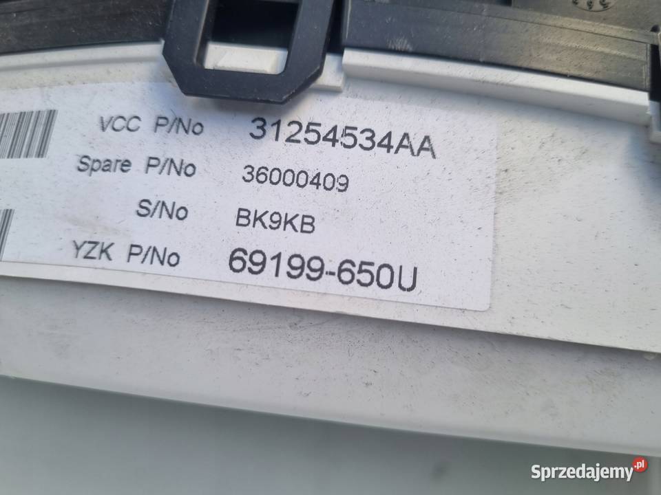 Volvo S80 II V70 III XC70 II LICZNIK ZEGARY Janów sprzedam