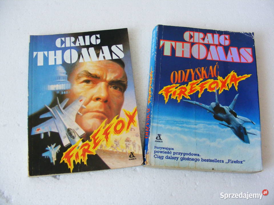 Firefox Odzyskać Firefoxa Craig Thomas literatura piękna - proza zagraniczna